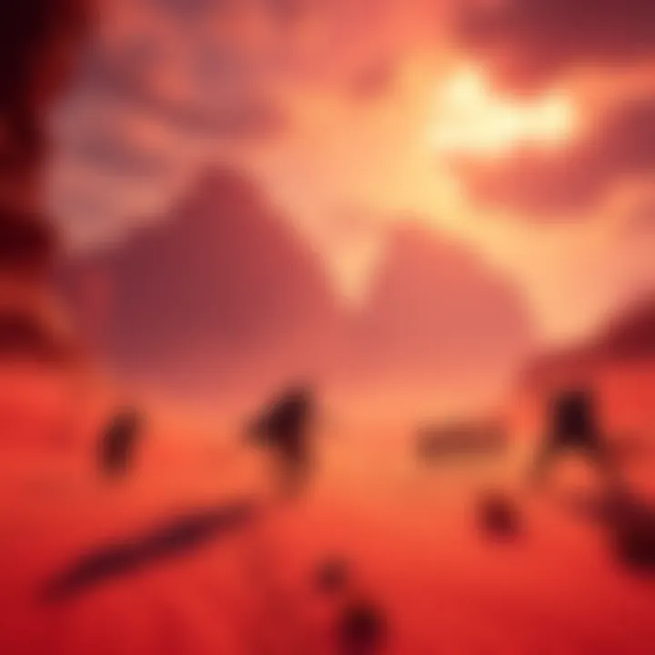 A scene from Crimson Desert showcasing stunning visuals and smooth gameplay on Xbox Series X console