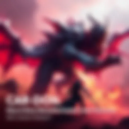 A dramatic scene showing a player engaged in a fierce boss battle in Crimson Desert, showcasing new features and rematches.