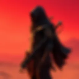 A character in Crimson Desert stands with a scabbard at their side, showcasing a sword ready for action.