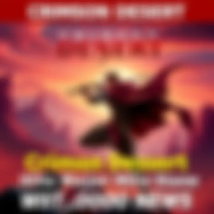 Crimson Desert Game Cover Cover art for Crimson Desert featuring the main character in an action pose against a stunning background.