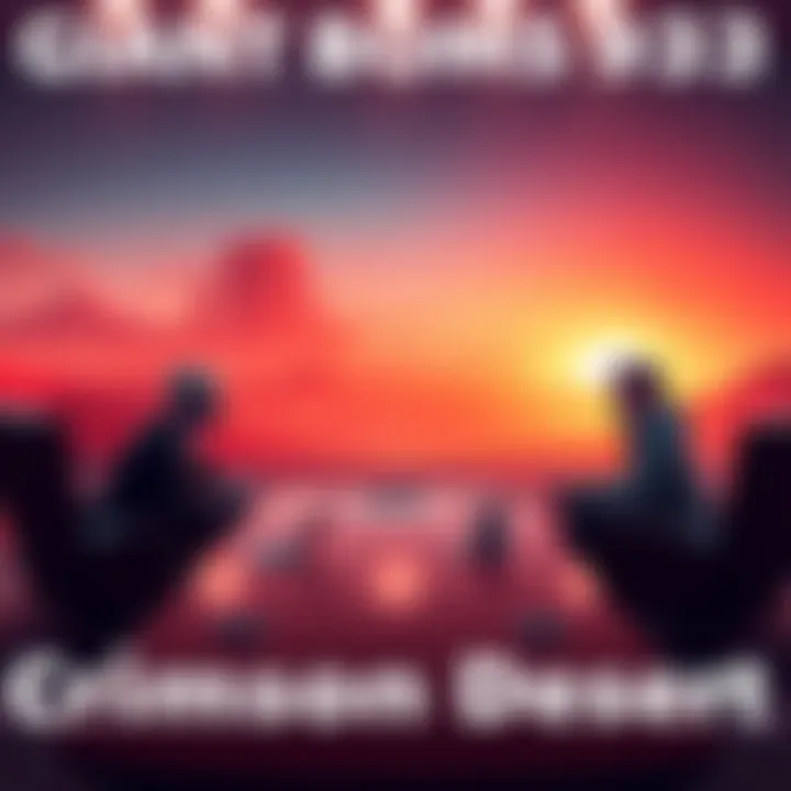 Hosts discussing gameplay and appeal of Crimson Desert on a podcast