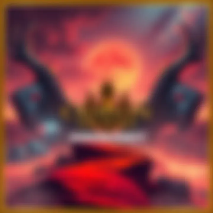 Cover illustration featuring the logo of Crimson Desert with a captivating fantasy backdrop