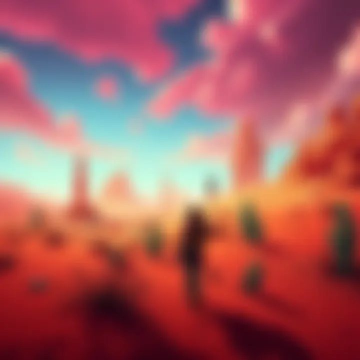 A character exploring a vibrant landscape in Crimson Desert, showcasing its gameplay mechanics.