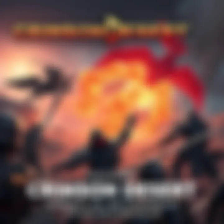 Action-packed battle scene from Crimson Desert showcasing intense graphics and gameplay on Steam Deck