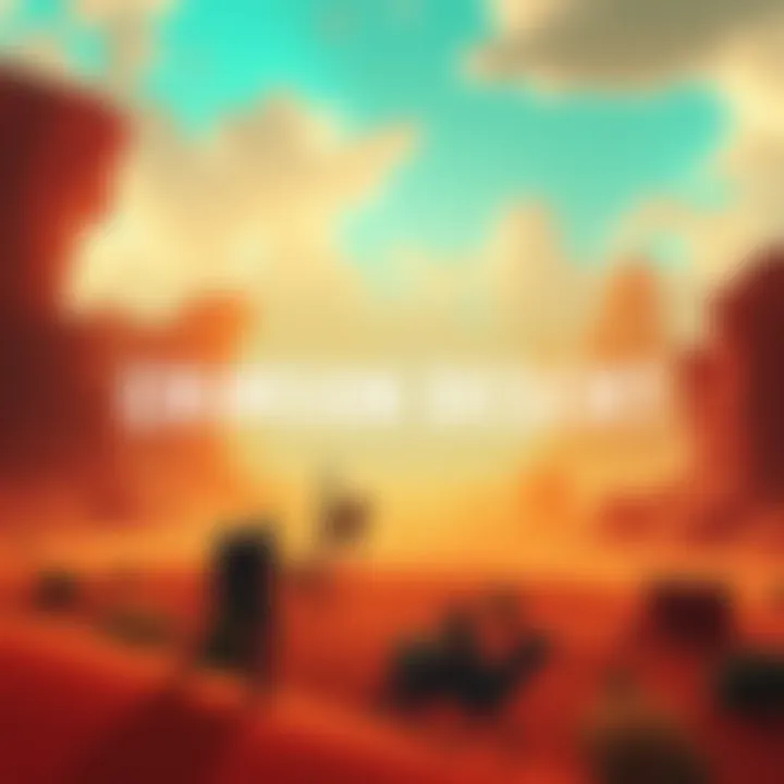 Crimson Desert Launch Trailer A scene from the Crimson Desert trailer showcasing a warrior in a vibrant landscape with stunning graphics and action gameplay.