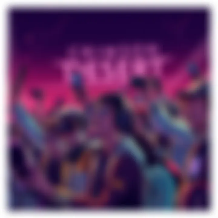 Crimson Desert Patch Update Announcement A digital illustration showing excited gamers waiting for the Crimson Desert patch 1.00.03 update with devices in hand.