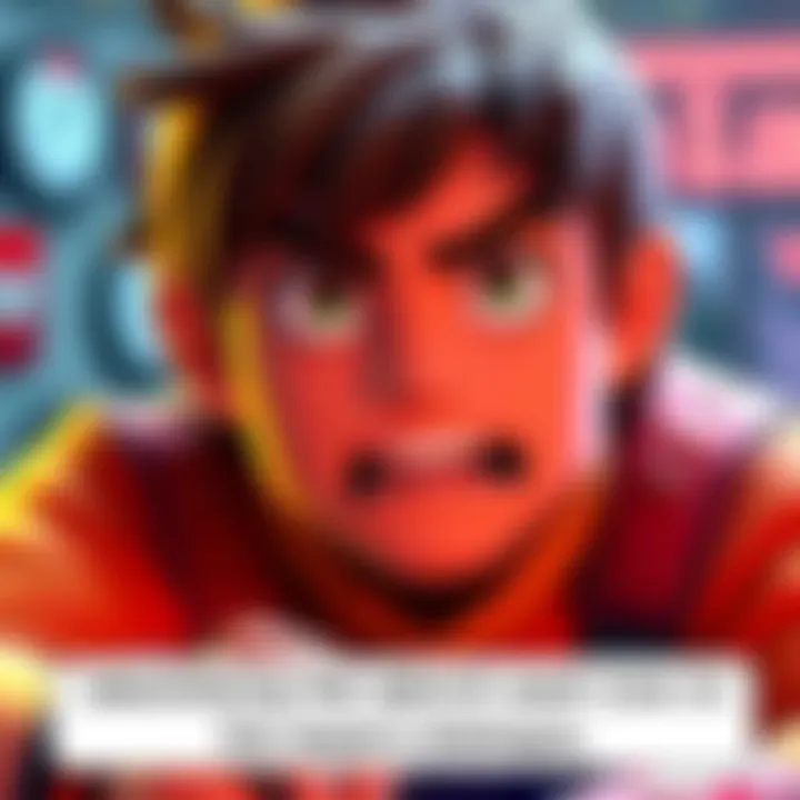 A screenshot of a video game character with a cheesy expression, speaking a cringe-worthy line of dialogue in a dialogue box.