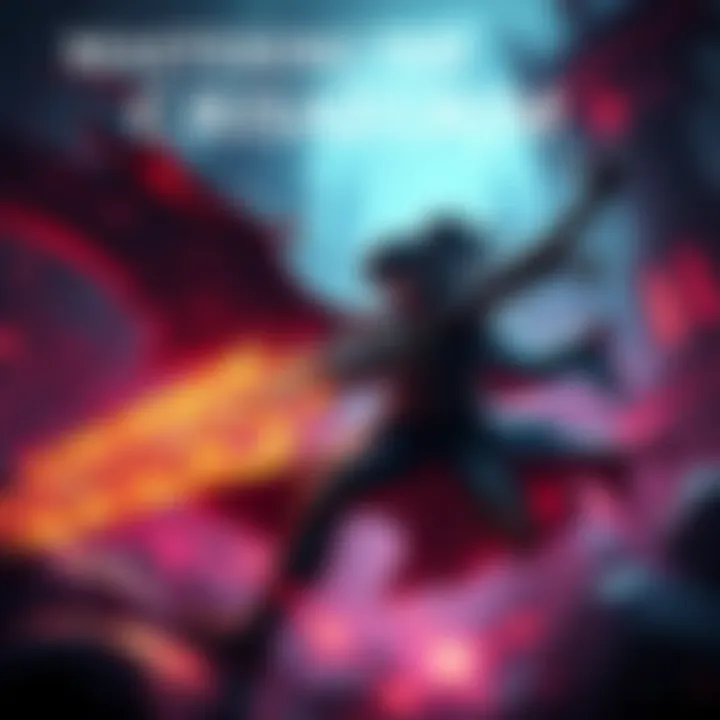 A character wielding the Crissaegrim in a vibrant Castlevania environment
