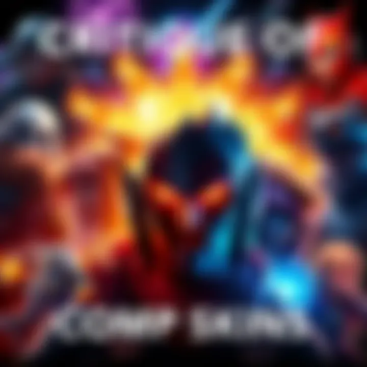 A collage of different gaming skins with a focus on Comp Skins, showing disappointment from players