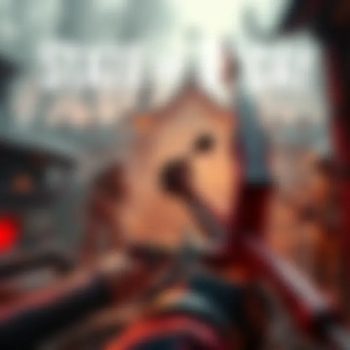 Crossbow Mastery in State of Decay A player aiming a crossbow in a medieval-themed survival setting, surrounded by resource limitations and enemies.