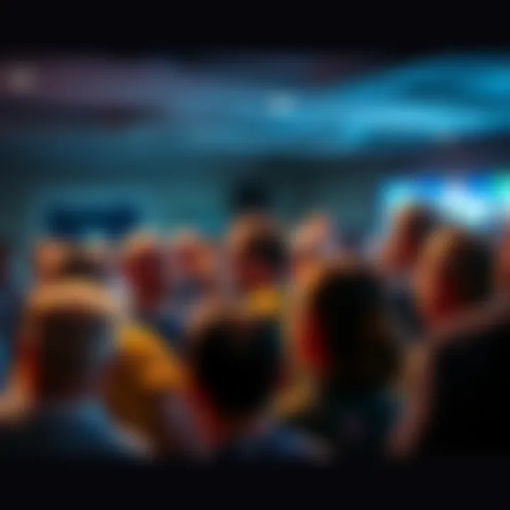 A group of people expressing their concerns about rocketeers and their recent actions in a public forum setting.