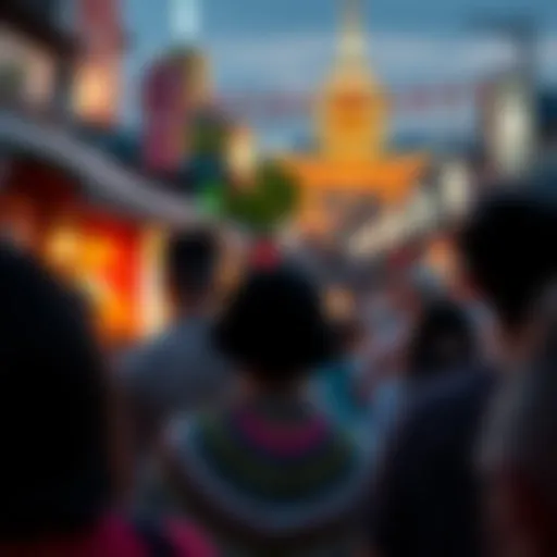 People attending The Finals Kyoto IRL event, experiencing the local culture and festivities in Japan.
