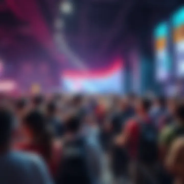 Fans standing in line, excited to get X-Ray tickets for an upcoming event