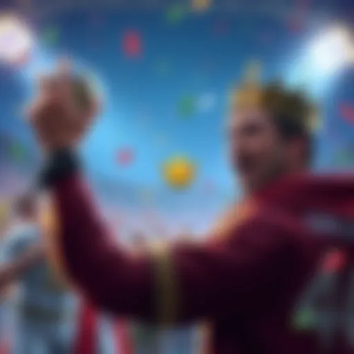 A player celebrating with a crown while looking puzzled at their screen, showing a Crown Sprite that did not level up as expected.