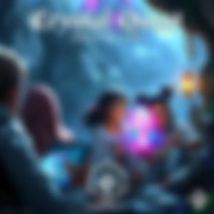 Crystal Quest Adventure Players searching for a stolen crystal with a Congalala in a fantasy setting