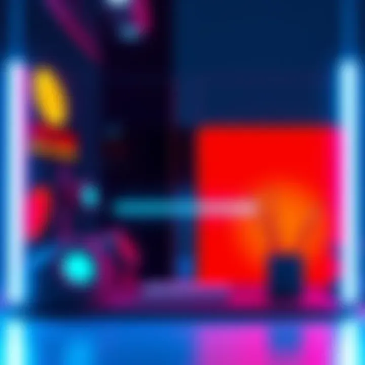 A visual representation of a modern CSS loader theme used in web design, featuring animated elements and vibrant colors.