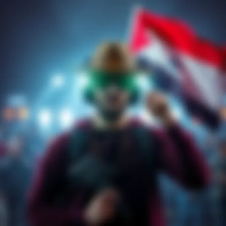 Cuffem Sparks Outrage After Flag Incident with Israelis : LevelUpTalk