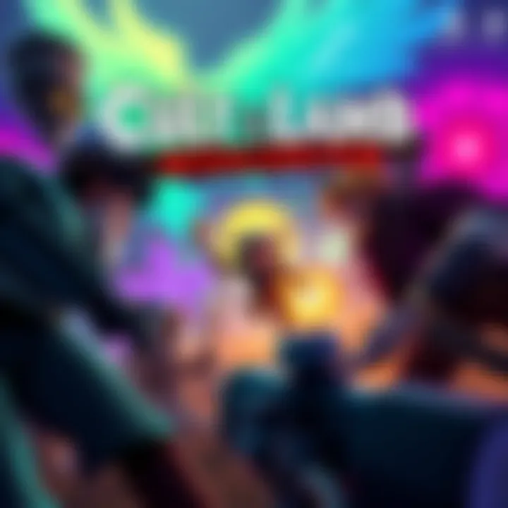 Colorful scene from Cult of the Lamb: Woolhaven showing characters in action-packed gameplay