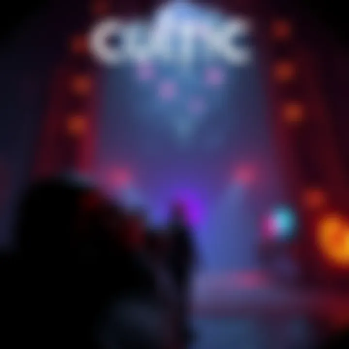 A captivating scene from Cultic showcasing a dark, immersive environment with engaging gameplay elements and the protagonist in action.