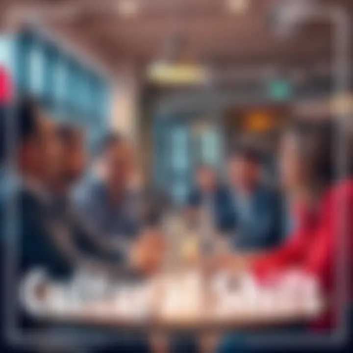 A group of people engaging in a lively discussion about cultural changes, representing different perspectives and ideas.