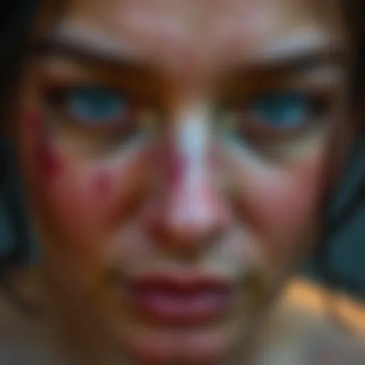 A close-up of a unique skin option that is rarely chosen, showing its distinct features and color tone.