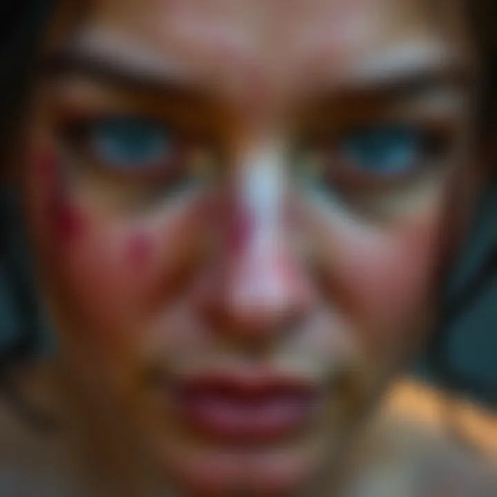 A close-up of a unique skin option that is rarely chosen, showing its distinct features and color tone.