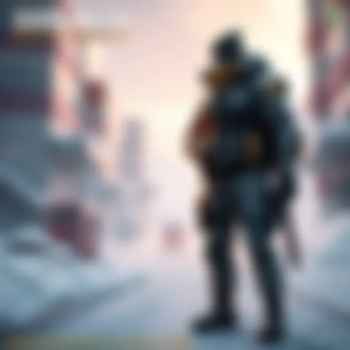 Custom Outfit in Ghost Recon Breakpoint A character in Ghost Recon Breakpoint wearing a stylish outfit inspired by TF-141, ready for urban and snowy missions.