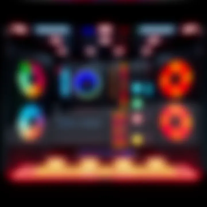 A sleek custom PC panel showcasing innovative features and design elements.