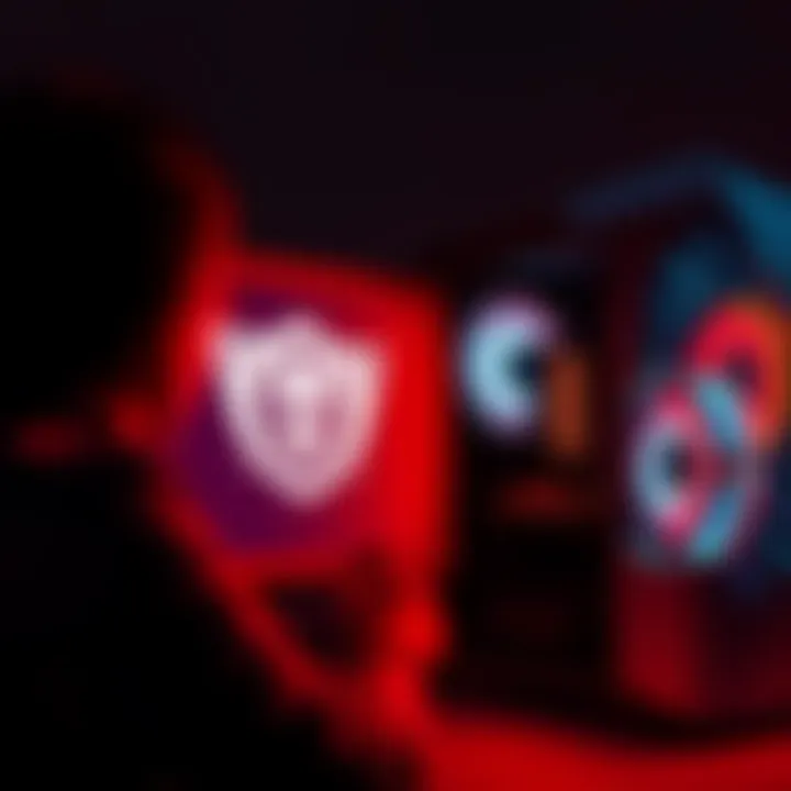 A person checking the compatibility of the Custom Arc Raiders Install Disk on a desktop computer