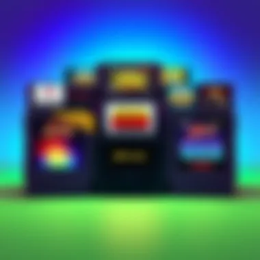 A collection of colorful, custom-designed game cartridges for modern gaming consoles, showcasing various video game titles and logos.