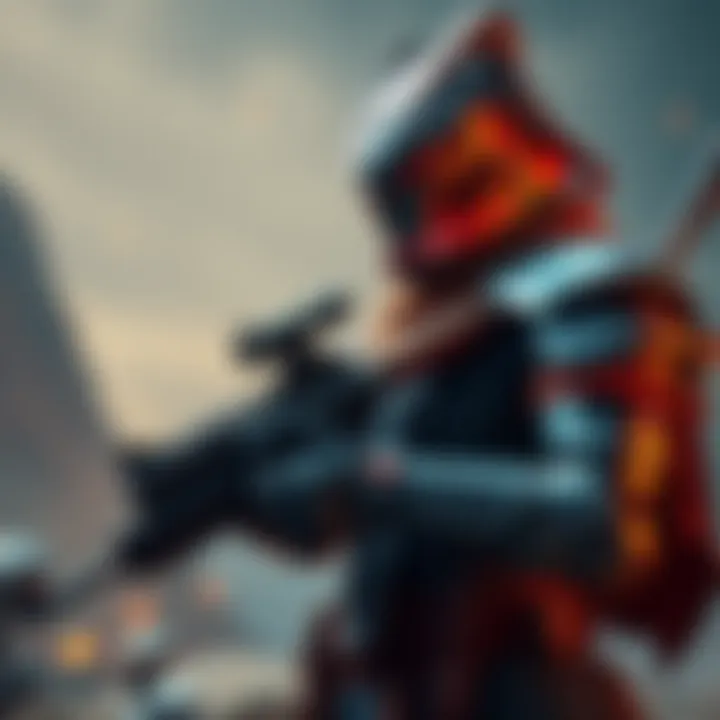 Custom Weapons and Armor Concept Aloy designing unique weapons and armor pieces with various colors and materials for deeper customization.