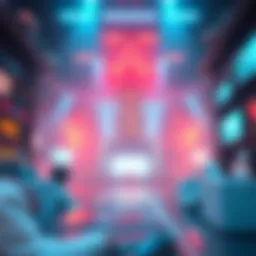 A bright and immersive video game cutscene showcasing enhanced lighting effects