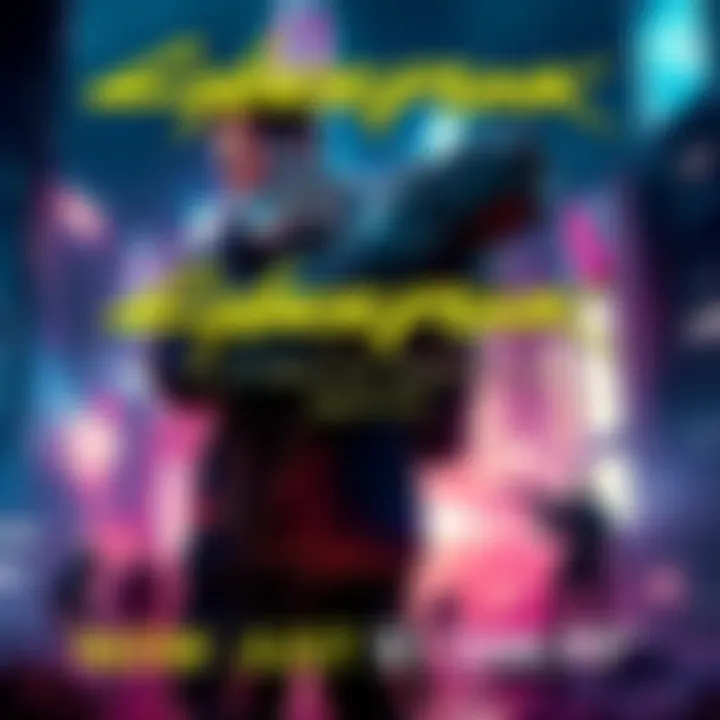 Cover art for CyberPunk 2077 Ultimate Edition featuring futuristic cityscape and character