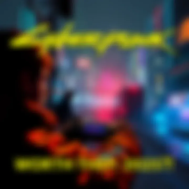 A gamer plays Cyberpunk 2077 on a PS4, showcasing the game's graphics and environment in 2025.