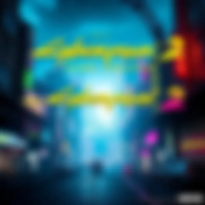 Cyberpunk 2 Game Awards Teaser A digital scene depicting a futuristic cityscape with neon lights, hinting at the Cyberpunk 2 game teaser at the Game Awards.