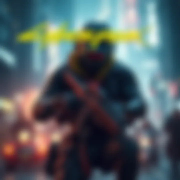 Character in Cyberpunk 2077 engaging in a realistic combat scenario with enhanced graphics and survival elements