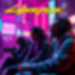 Gamers enjoying Cyberpunk 2077 with excitement after its PS Plus release