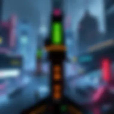 A visual comparison showing iconic locations from Cyberpunk Edgerunners 2 and Cyberpunk 2077, focusing on design and atmosphere.