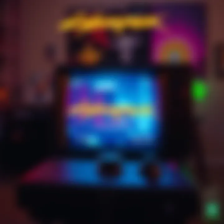 A view of the game Cyberpunk running on the original Xbox console with a vintage TV displaying the graphics in 2025.