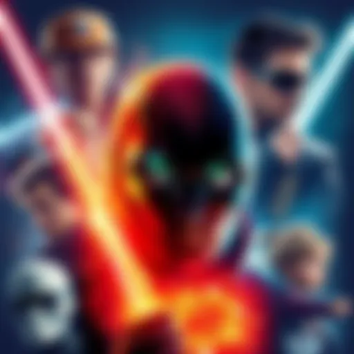 Collage of popular characters from D1-D2 with fan reactions