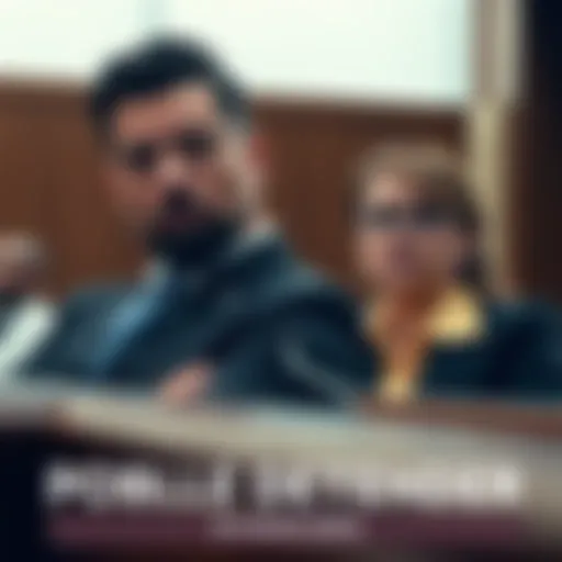 D4vd sits beside a public defender in a courtroom setting, looking concerned during a legal proceeding.
