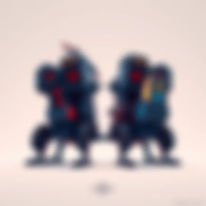 Side-by-side illustration of Daemonic and Apex machines showcasing their design and features