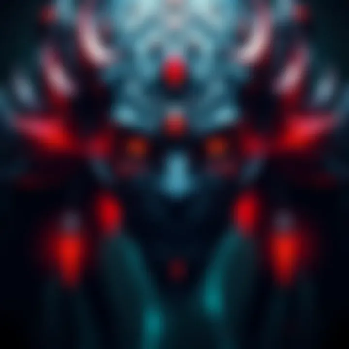 A creative depiction of Dagath featuring a new face design, showcasing artistic elements and fan inspiration.