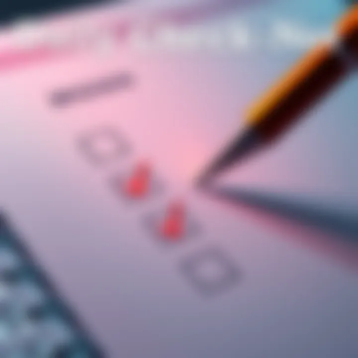 A calendar with checkboxes and a pen, highlighting missed check-ins, emphasizing the importance of daily engagement