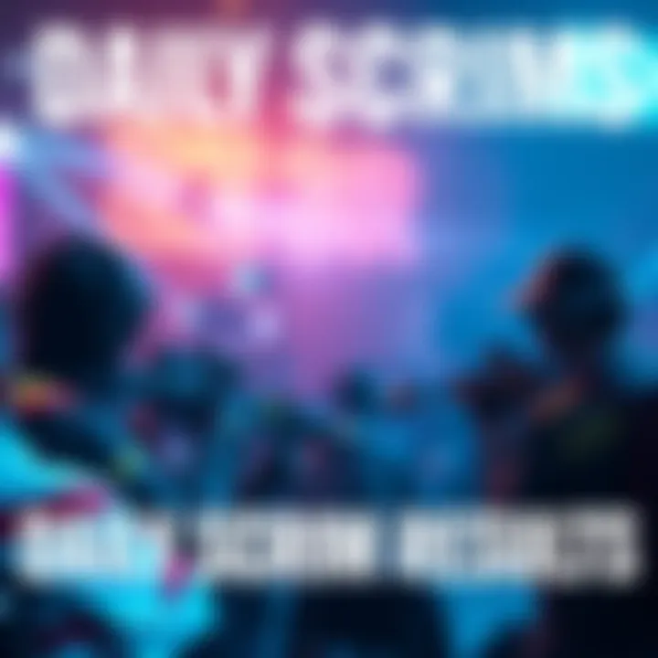 Daily Scrims Match Results Teams Optic, CoL, SR, and NV compete in daily scrims, showcasing their skills and strategies.