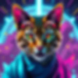 Dan Hipp's Copycat Variant Art A colorful and eye-catching illustration of Dan Hipp's Copycat variant, showcasing unique design elements that attract attention.