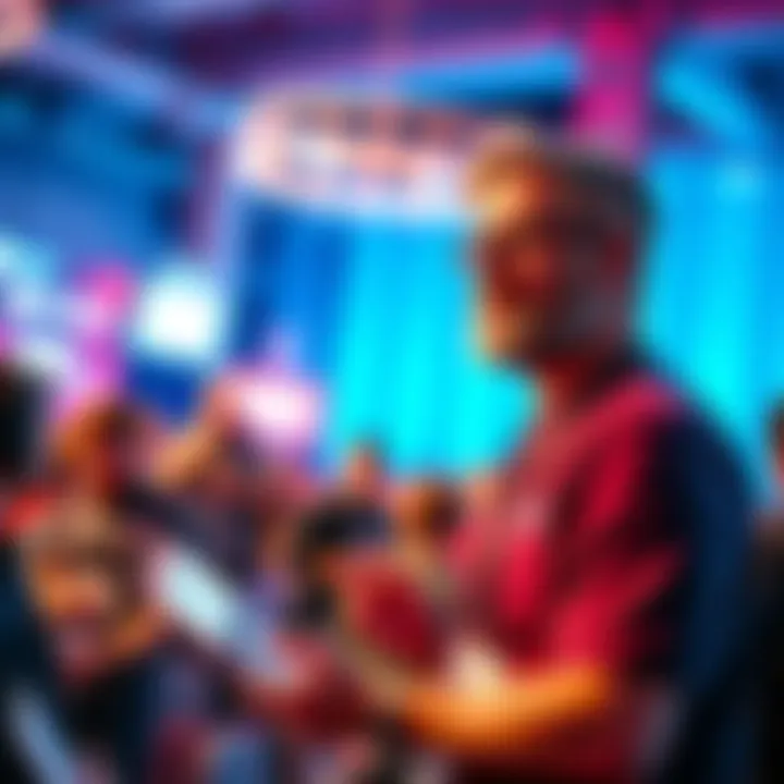 Dan shares his plans for a new forum account at PAX, engaging with attendees.