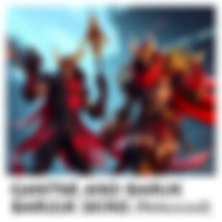 New deluxe skins for Dante and Baruuk in a dynamic game setting, showcasing their unique designs and colors.