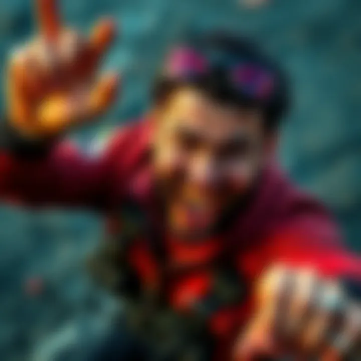 A brave person faces a life-threatening challenge with confidence and skill, showcasing thrilling moments of danger.