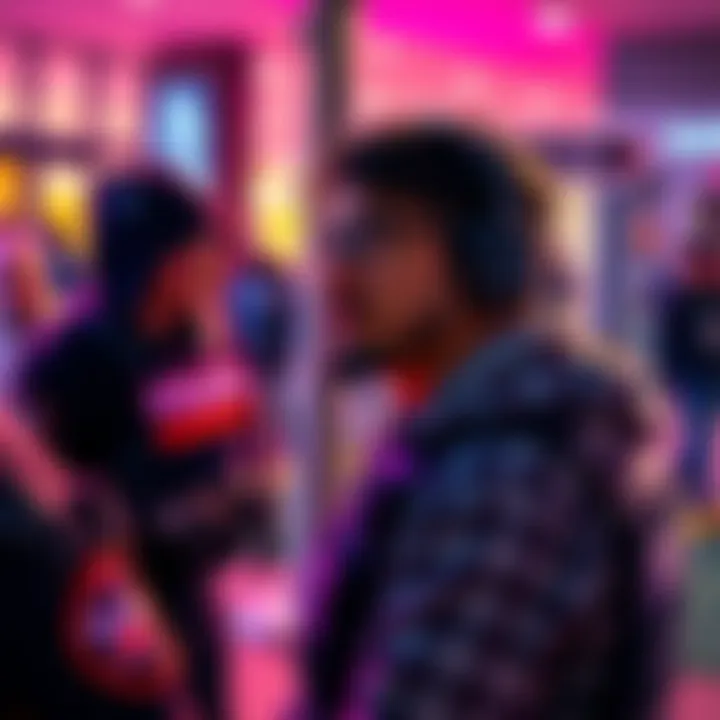 DariusIRL being detained by police outside TwitchCon after a confrontation